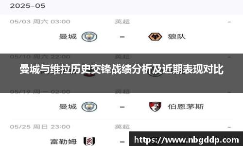 曼城与维拉历史交锋战绩分析及近期表现对比